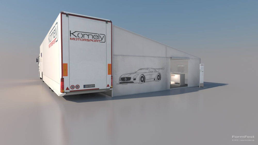 Visualisierung Eventplanung Kornely Motorsport 2015