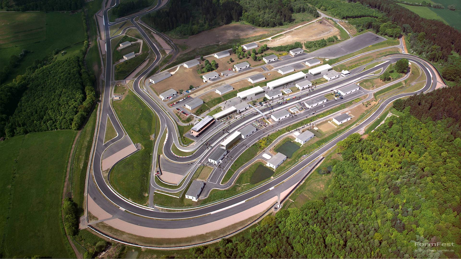 3D-Visualisierung-Rennstrecke Event Bilster-Berg