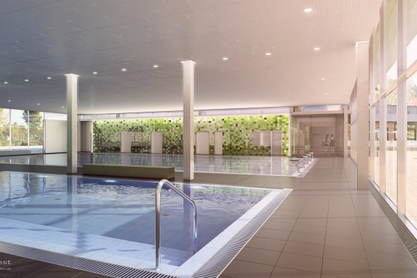 3D-Visualisierung Schwimmbad Pool Fritz-Planung