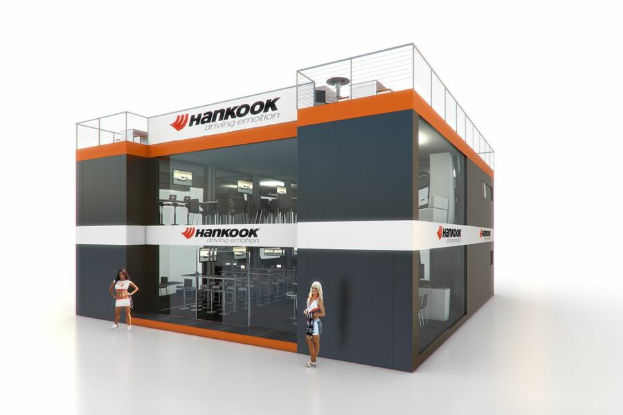 Event und Messeauftritt Hankook, Visualisierung, 3D, Pitch