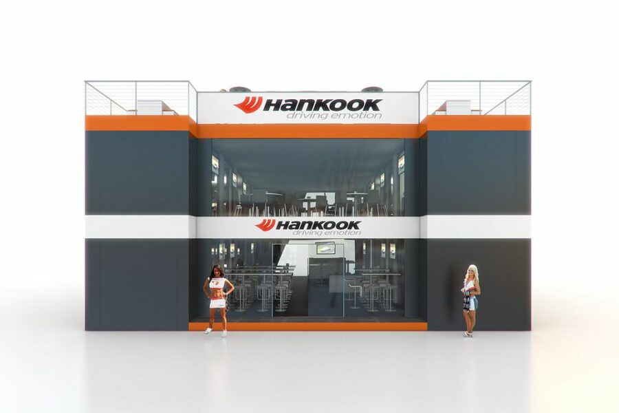 Event und Messeauftritt Hankook, Visualisierung, 3D, Pitch