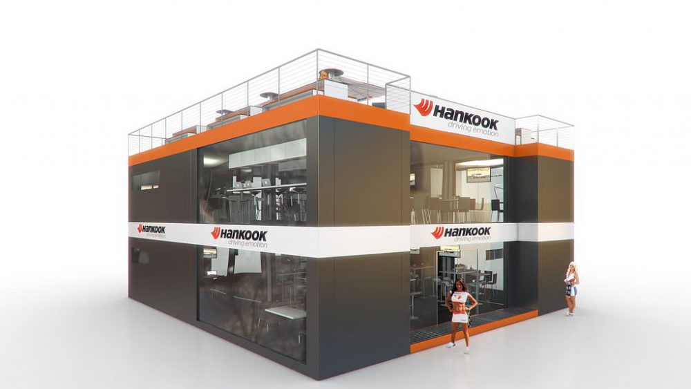 Event und Messeauftritt Hankook, Visualisierung, 3D, Pitch