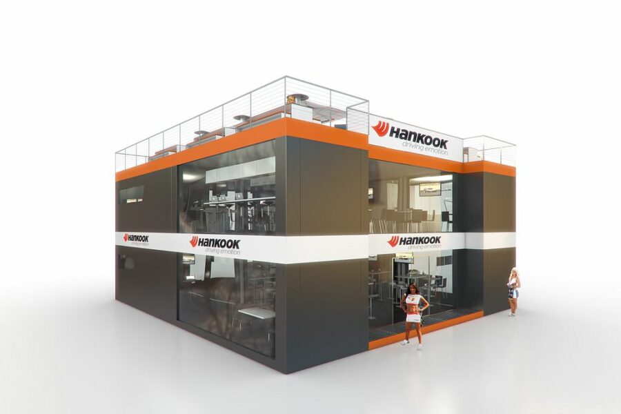 Event und Messeauftritt Hankook, Visualisierung, 3D, Pitch