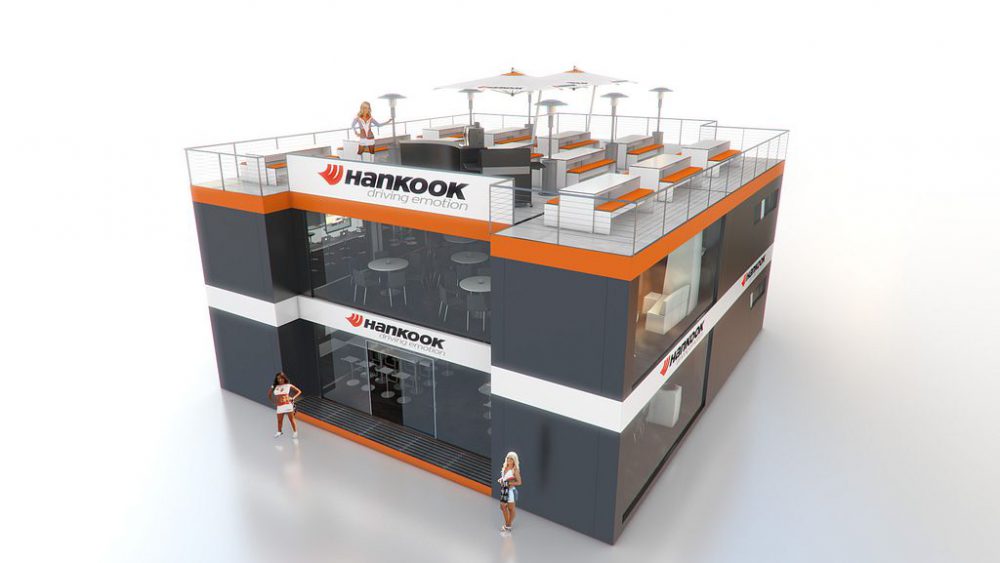 Event und Messeauftritt Hankook, Visualisierung, 3D, Pitch