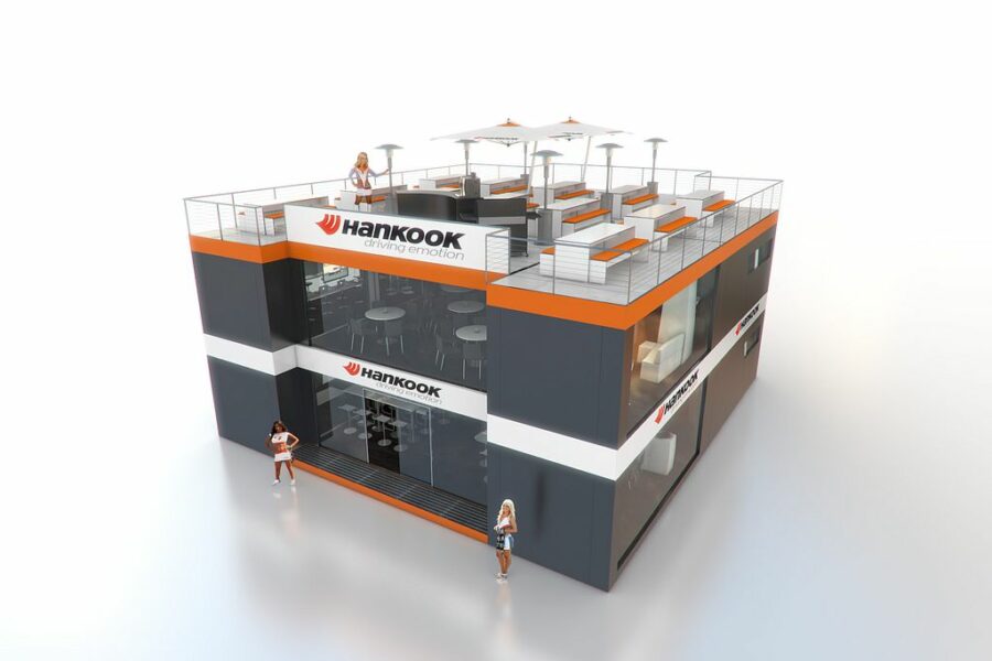 Event und Messeauftritt Hankook, Visualisierung, 3D, Pitch