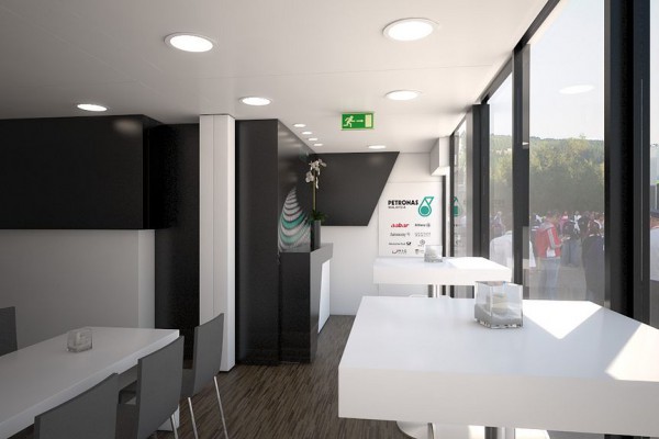 Mercedes GP Petronas Counter, Visualisierung