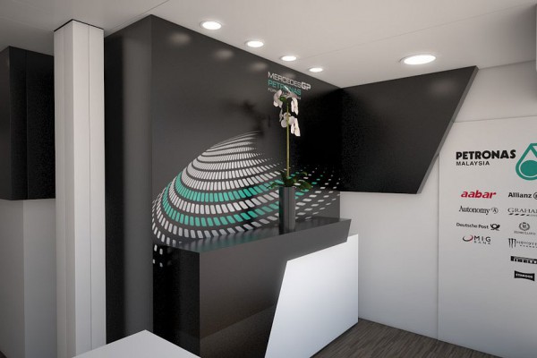 Mercedes GP Petronas Counter, Visualisierung