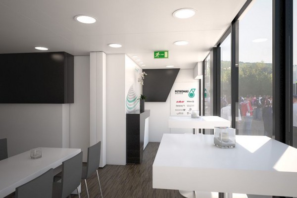 Mercedes GP Petronas Counter, Visualisierung