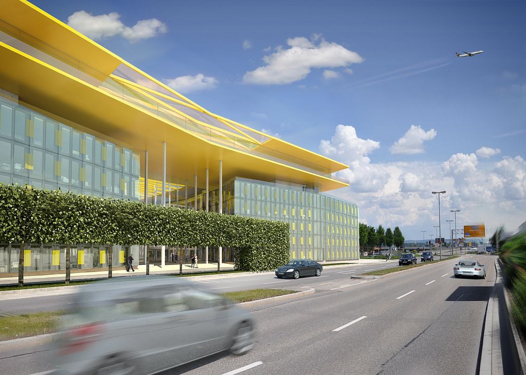 Wettbewerb Ernst & Young, Stuttgart, Visualisierung, 3D