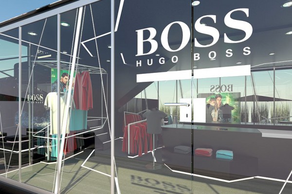 Promotruck Hugo Boss, 3D, Visualisierung