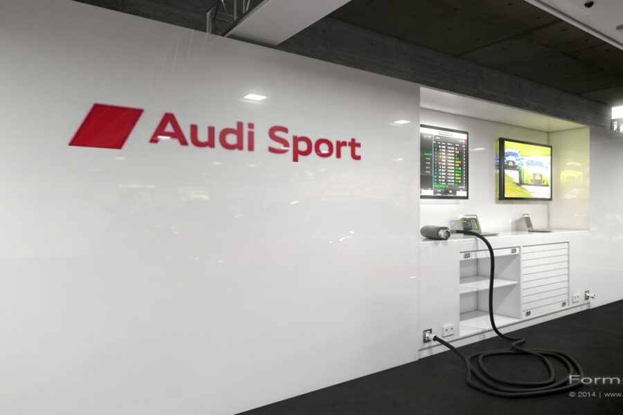 Box Audi, Visualisierung, Design, Event