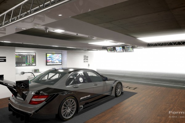 AMG Box Mercedes-Benz, Visualisierung, Design, Event