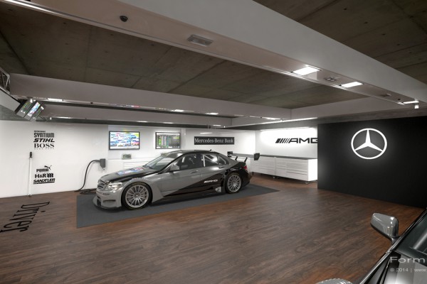 AMG Box Mercedes-Benz, Visualisierung, Design, Event