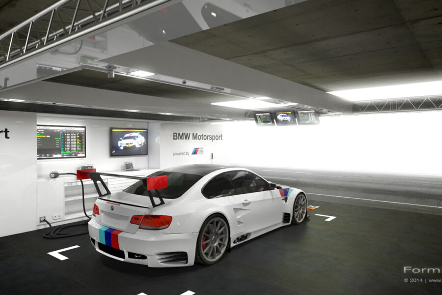 DTM Box BMW, Visualisierung, Design, Event