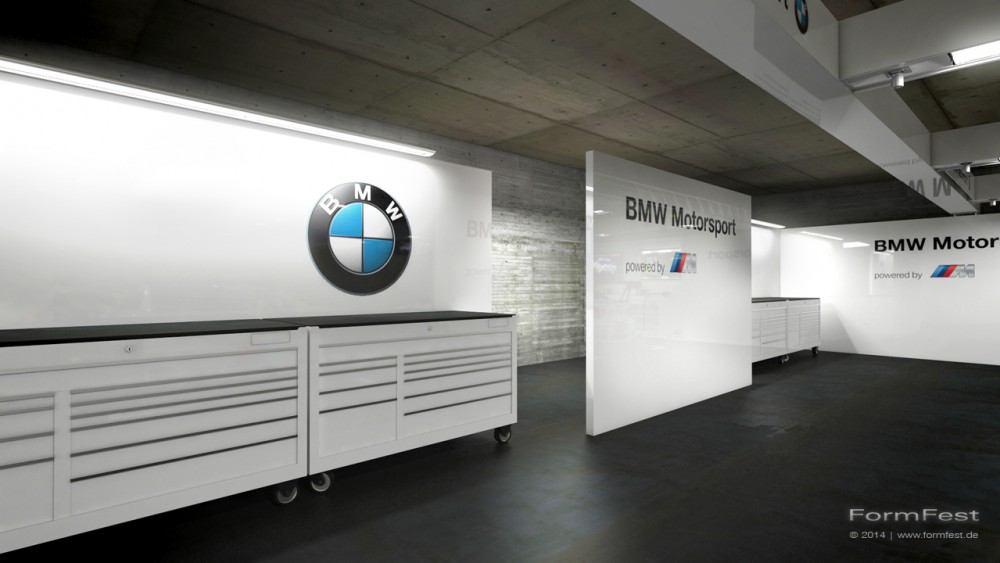 DTM Box BMW, Visualisierung, Design, Event
