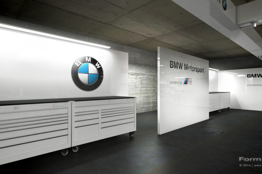 DTM Box BMW, Visualisierung, Design, Event