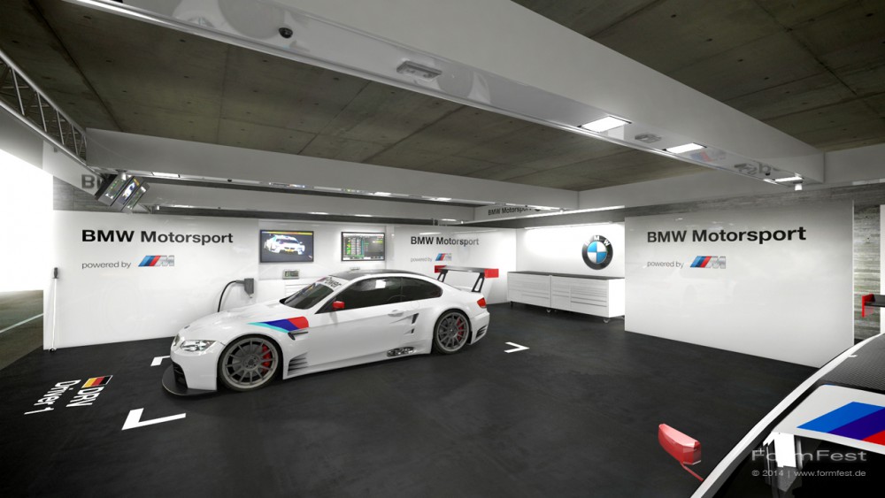 DTM Box BMW, Visualisierung, Design, Event