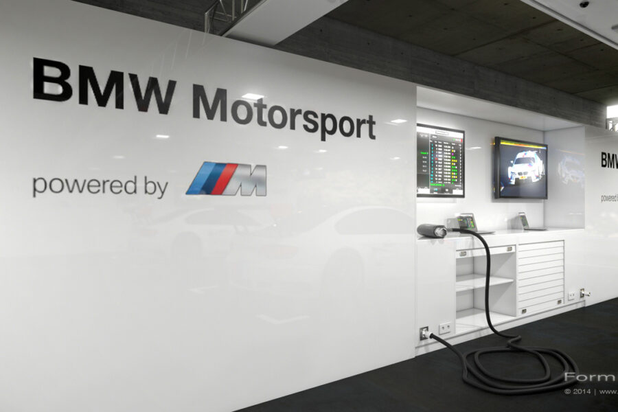 DTM Box BMW, Visualisierung, Design, Event