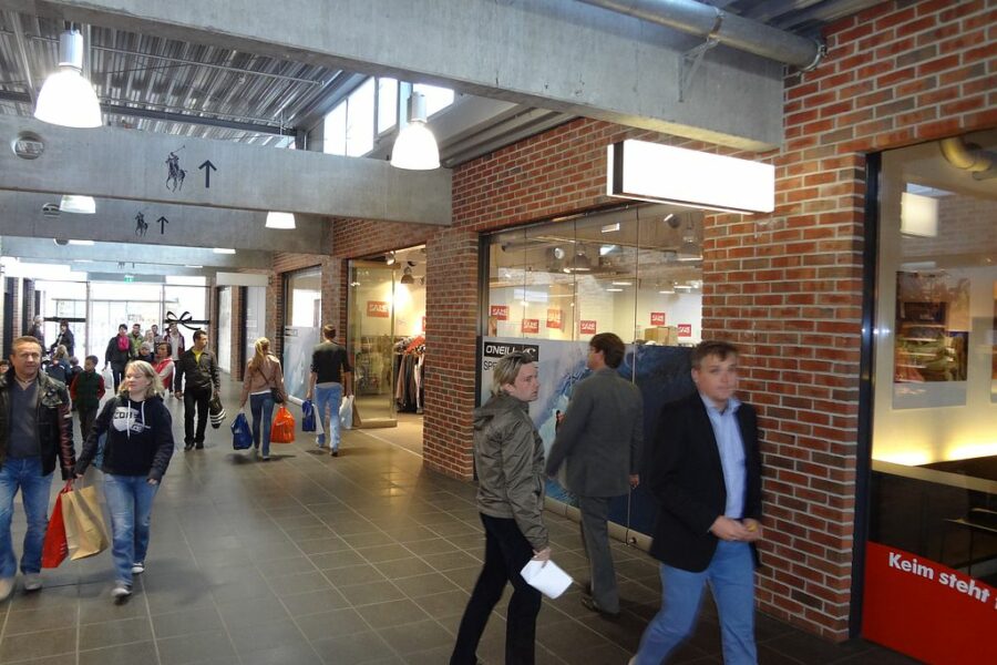 Outlet Center Metzingen, 3D, Visualisierung