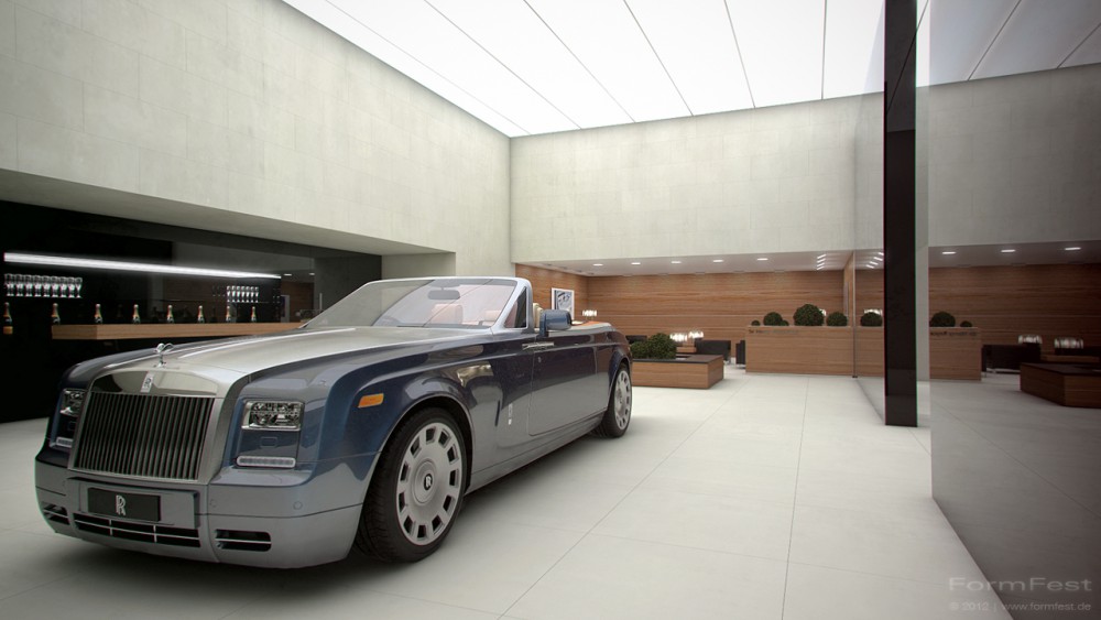 Rolls Royce Motor Cars, Messe, 3D Visualisierung