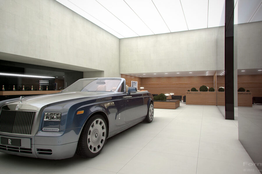 Rolls Royce Motor Cars, Messe, 3D Visualisierung