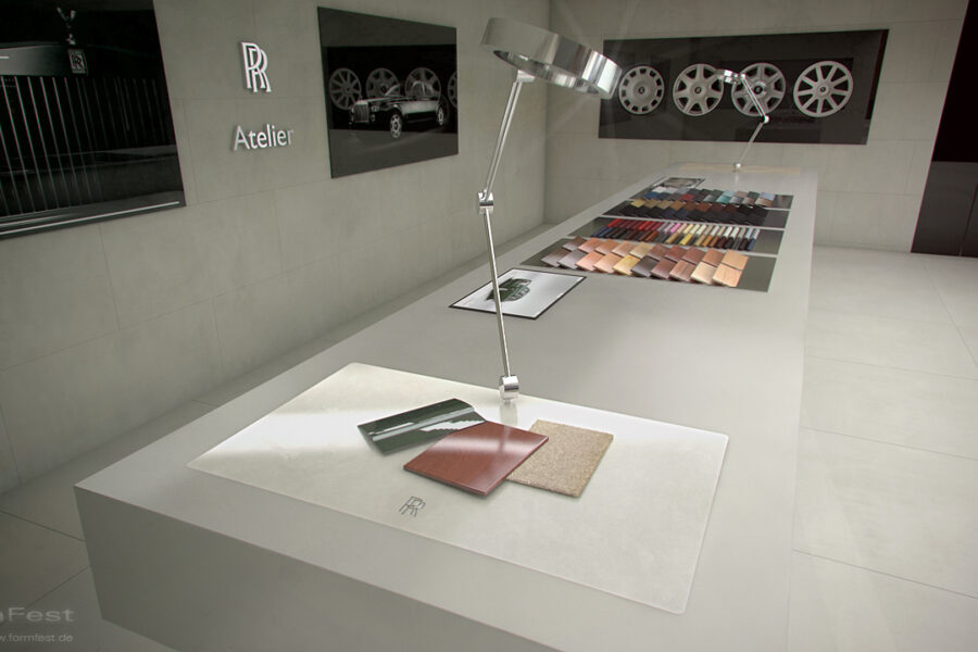 Rolls Royce Motor Cars, Messe, 3D Visualisierung