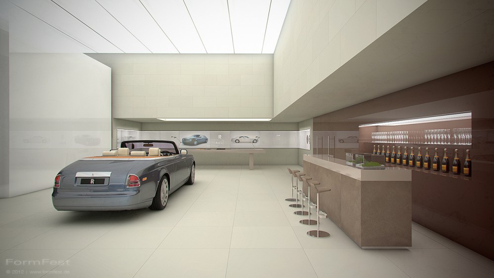 Rolls Royce Motor Cars, Messe, 3D Visualisierung