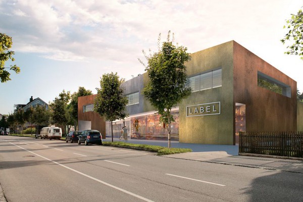 Städtebaulicher Wettbewerb, Bruckmühl, Visualisierung, 3D