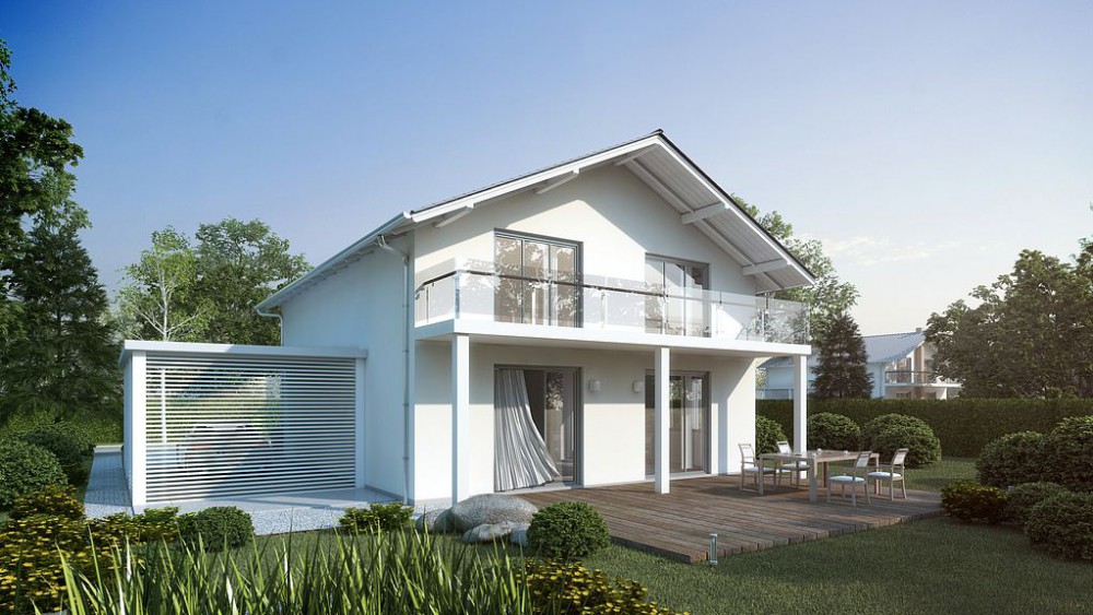 Klima-Häuser, Kern, 3D Visualisierung
