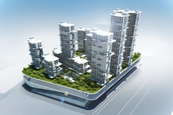Wettbewerb, Rio de Janeiro, Architektur Visualisierung