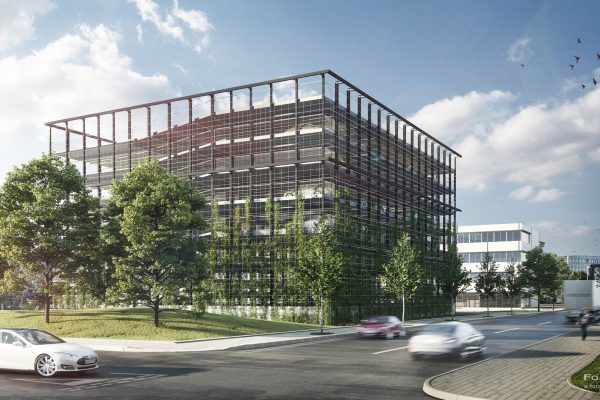 Visualisierung Goldbeck Parkhaus Kiel