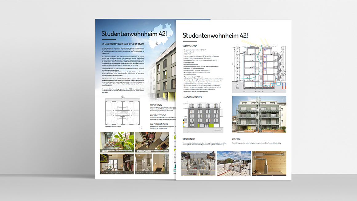 Gestaltung Wettbewerbspläne