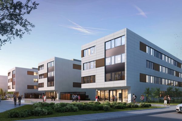 3D Visualisierung Goldbeck, Campus-Ahrensburg