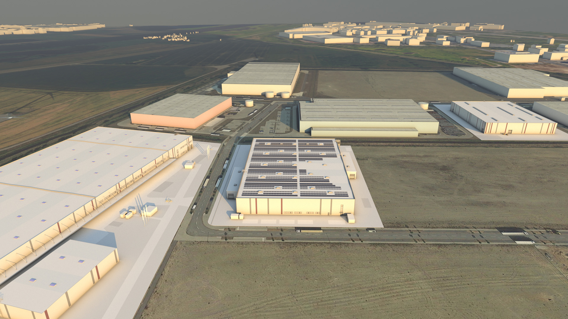 Bremen, Bergener Strasse, Vorvisualisierung