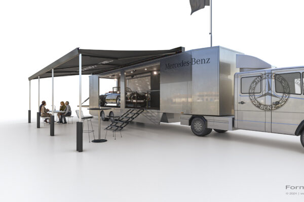 Visualisierung; 3D; Rendering; Jost VS; Mercdes-Benz; Heritage; Classic; Car