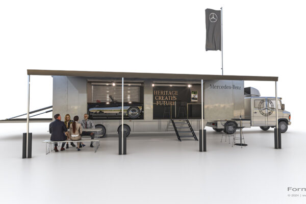 Visualisierung; 3D; Rendering; Jost VS; Mercdes-Benz; Heritage; Classic; Car