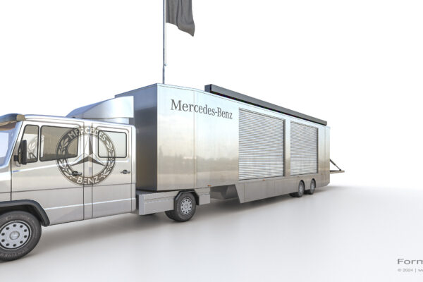 Visualisierung; 3D; Rendering; Jost VS; Mercdes-Benz; Heritage; Classic; Car